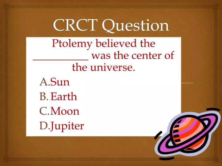 crct question