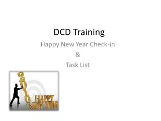 DCD Training