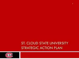 St. Cloud State University Strategic Action Plan