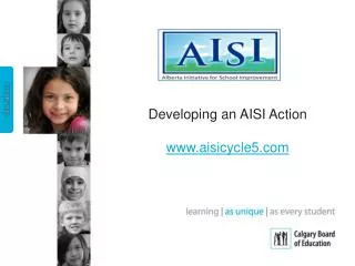 Developing an AISI Action aisicycle5