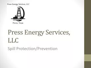 Press Energy Services, LLC