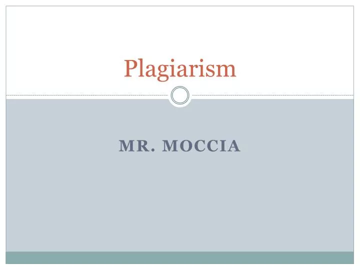 plagiarism