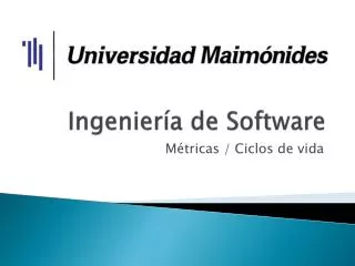ingenier a de software