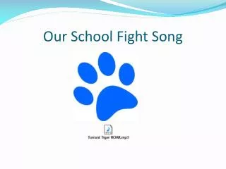 Our School Fight Song