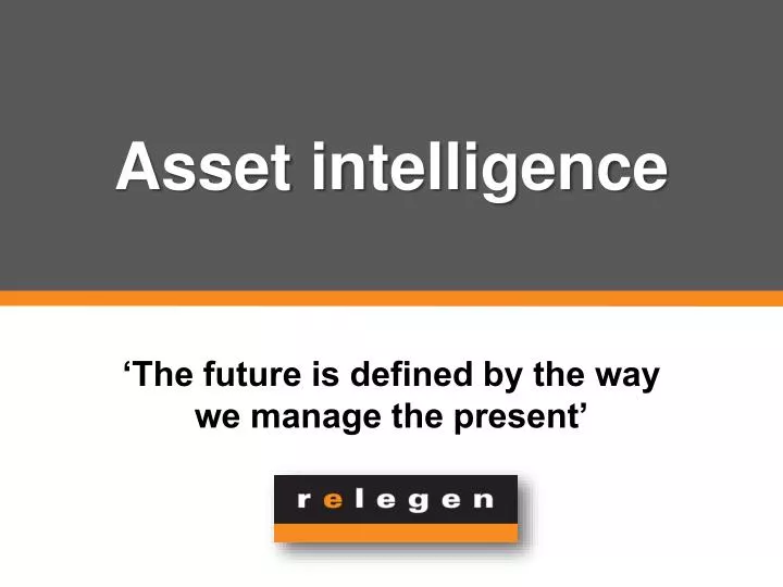 the future is defined by the way we manage the present