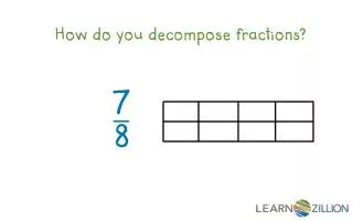 How do you decompose fractions?