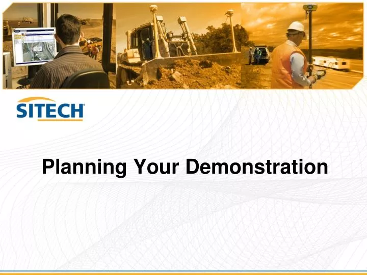 planning your demonstration