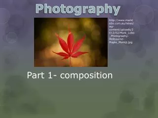 Part 1- composition