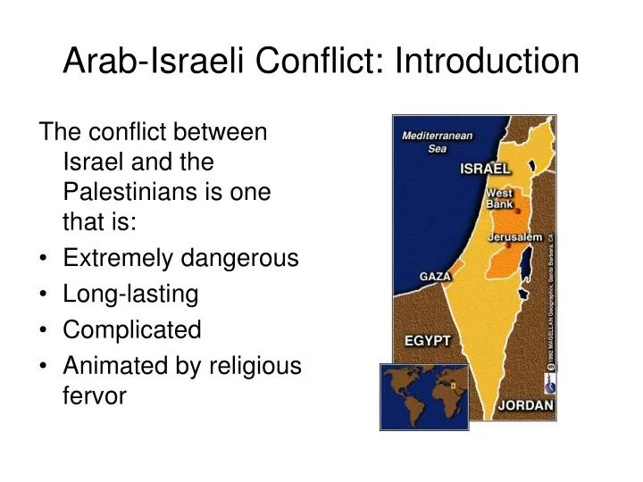 arab israeli conflict introduction