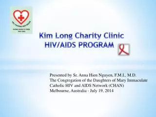 Kim Long Charity Clinic HIV/AIDS PROGRAM