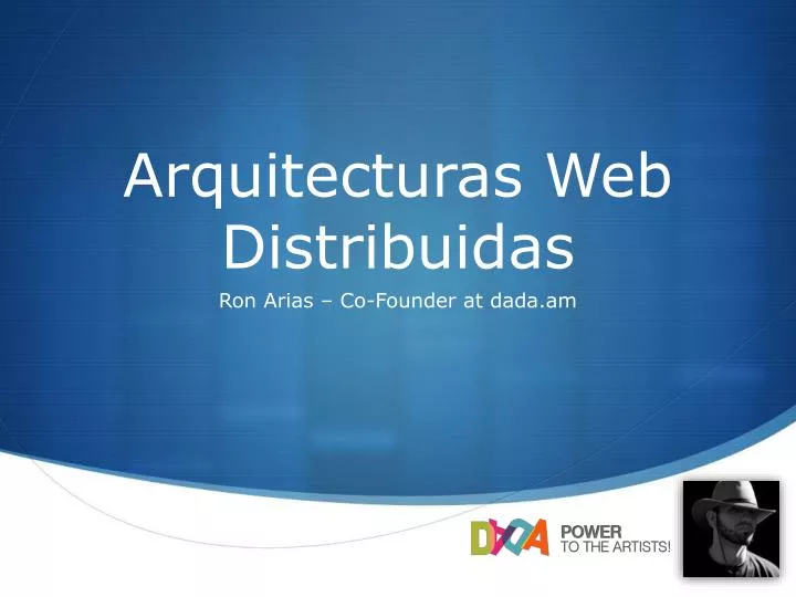 arquitecturas web distribuidas
