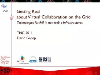 Getting Real about Virtual Collaboration on the Grid