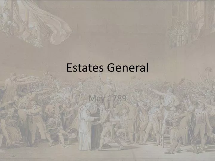 estates general