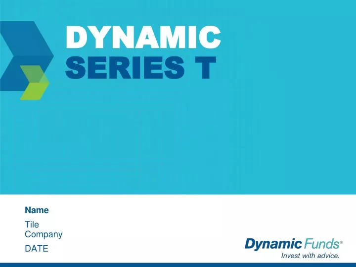 dynamic series t