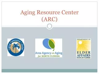 Aging Resource Center (ARC)