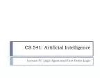 CS 541: Artificial Intelligence - slide 1