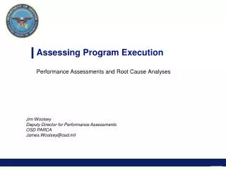 assessing program execution