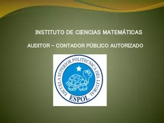 instituto de ciencias matem ticas