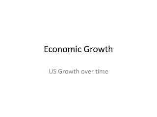 Economic Growth