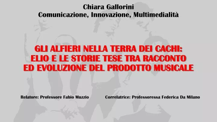 chiara gallorini comunicazione innovazione multimedialit