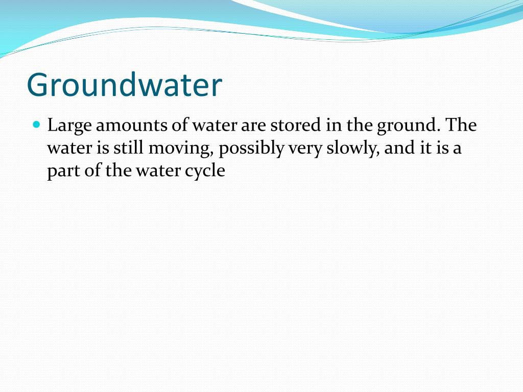PPT - Groundwater PowerPoint Presentation, free download - ID:2859594
