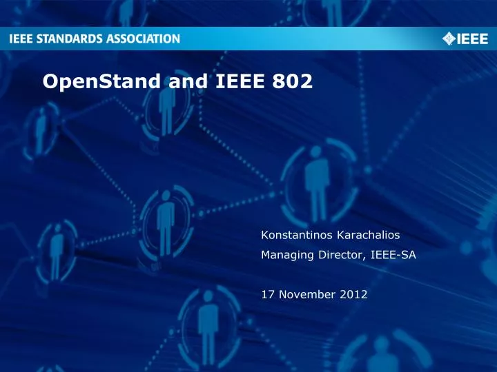 openstand and ieee 802