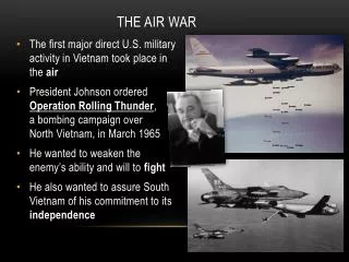 The Air war