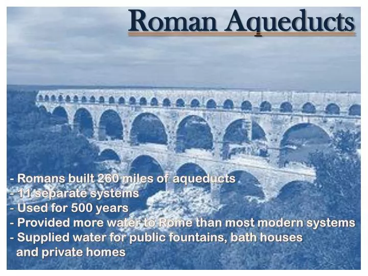 roman aqueducts