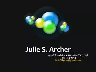 Julie S. Archer