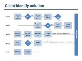 Client identify solution