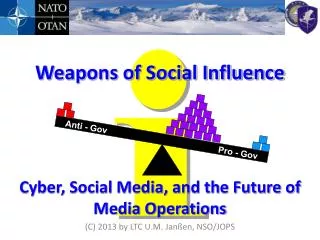 Weapons of Social Influence