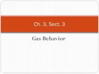 ch 3 sect 3