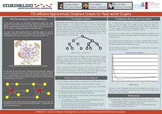 I/O-efficient Approximate Distance Oracle for Real-world Graphs