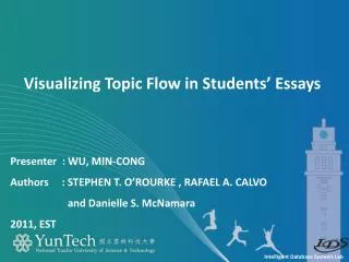Visualizing Topic Flow in Students’ Essays