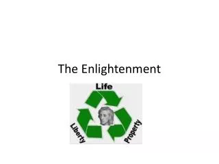 the enlightenment