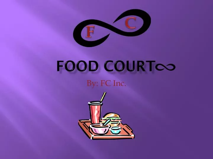presentation for food court