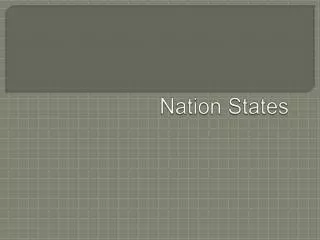 nation states