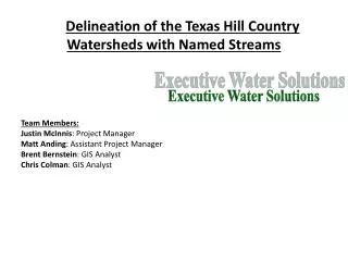 Executive Water Solutions