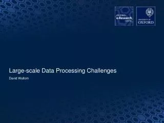 Large-scale Data Processing Challenges