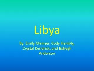 l ibya