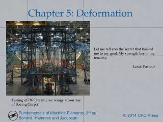 Chapter 5: Deformation