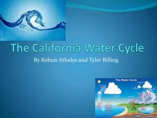 The California Water Cycle