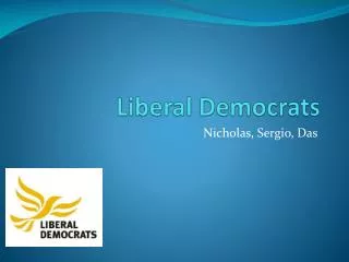 Liberal Democrats