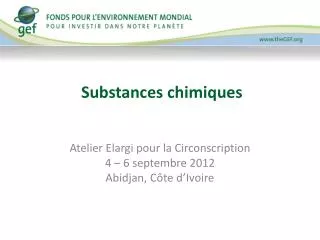 substances chimiques