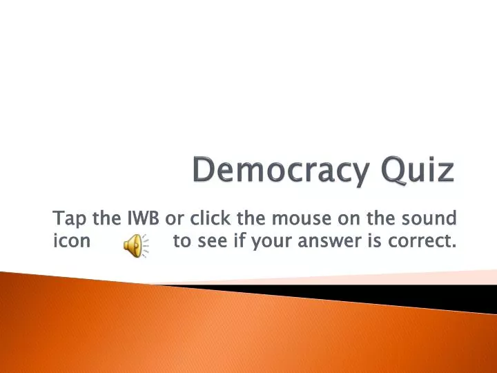 democracy quiz