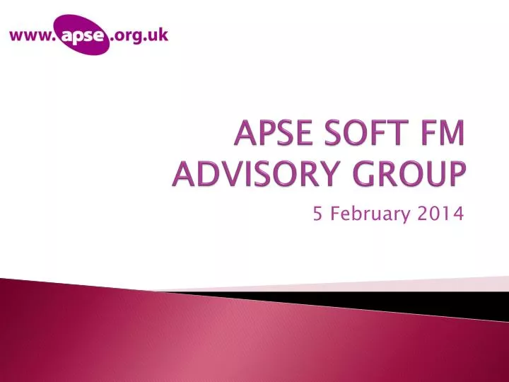 apse soft fm advisory group