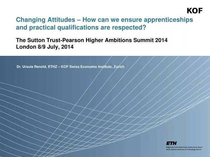 changing attitudes how can we ensure apprenticeships and practical qualifications are respected