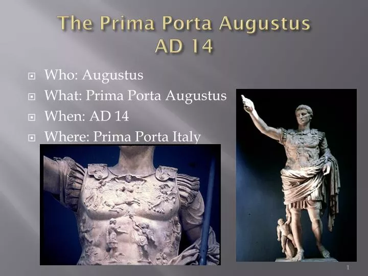 the prima porta augustus ad 14