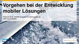 vorgehen bei der entwicklung mobiler l sungen