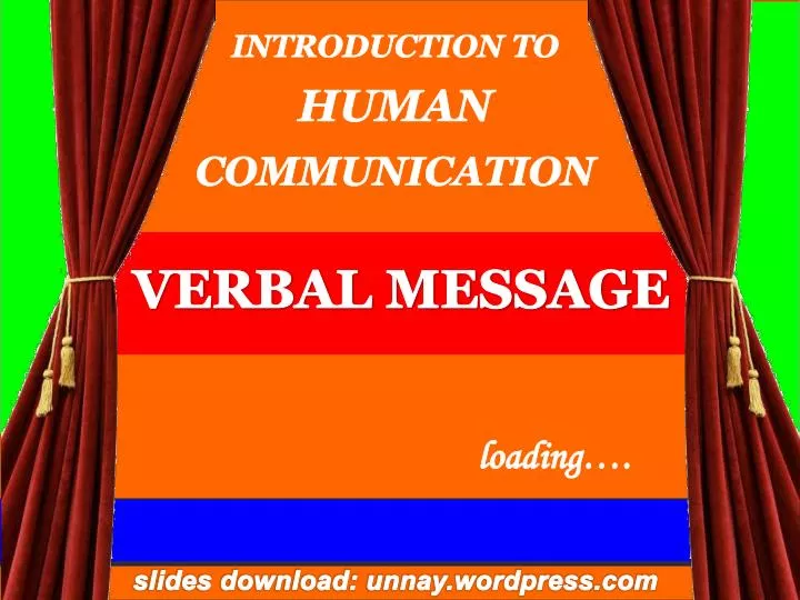 introduction to human communication